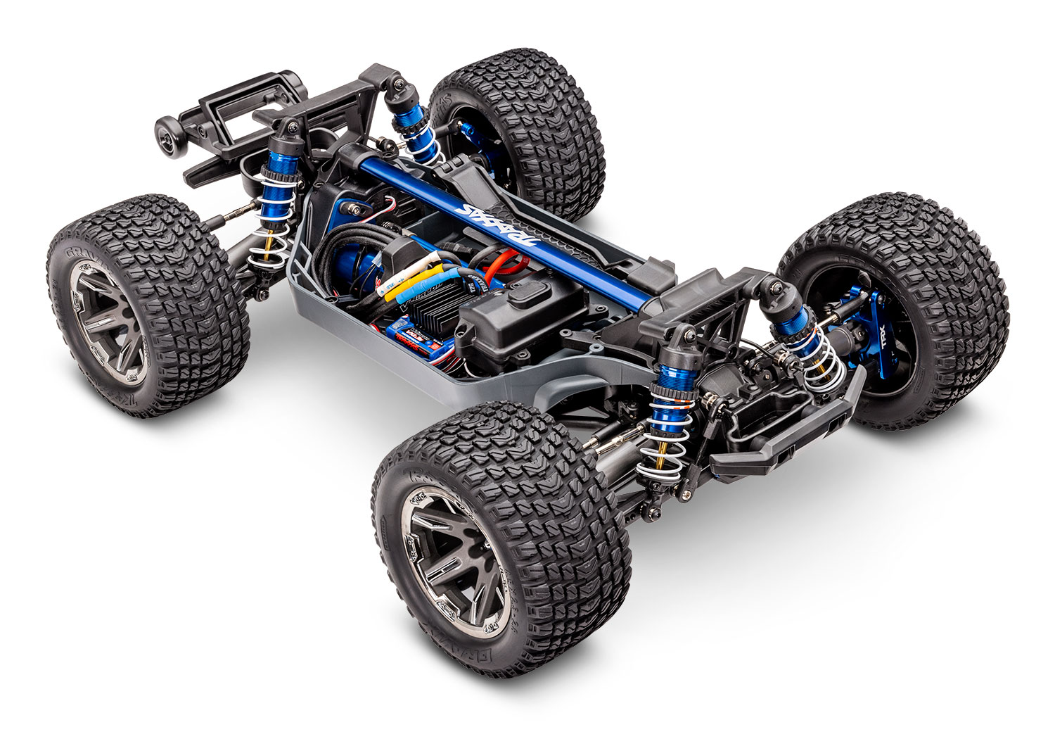 Official Traxxas Rustler 4X4 Ultimate chassis inspection